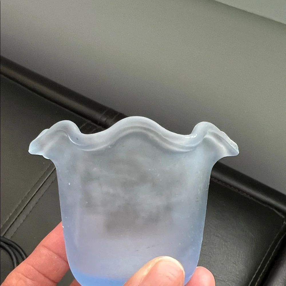 PartyLite Spiral Butterfly Votive Candle Holder Vintage Early 2000’s Blue Black - Picture 4 of 9